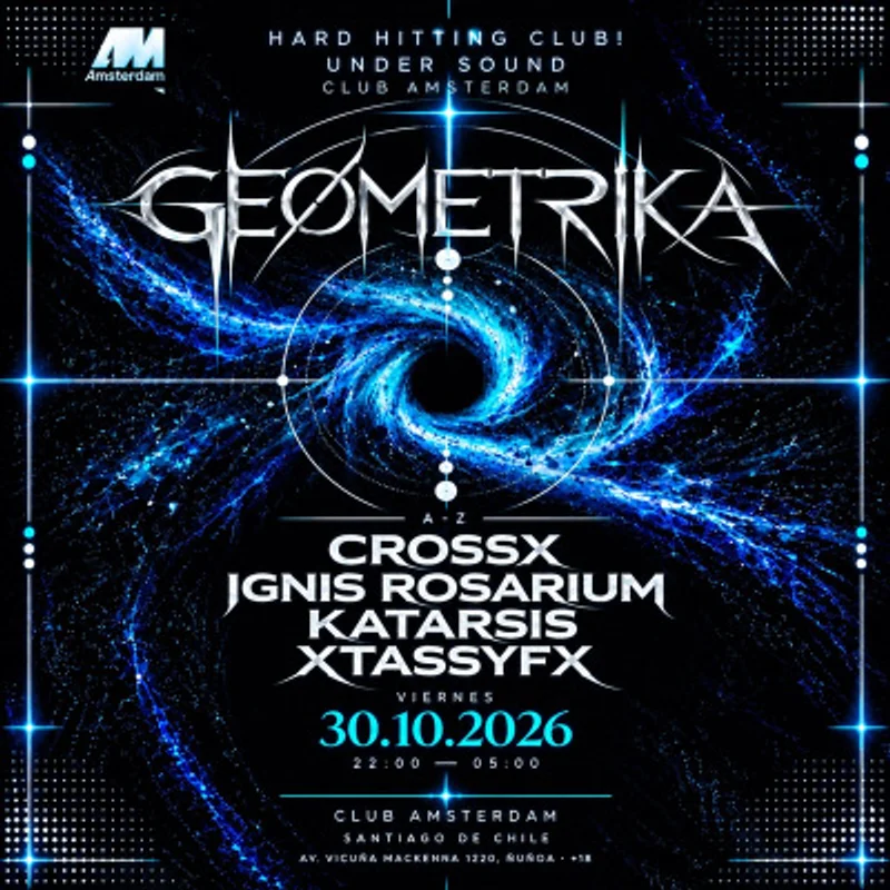 Geømetrika 001 — Born Of The Nightmare En Club Amsterdam