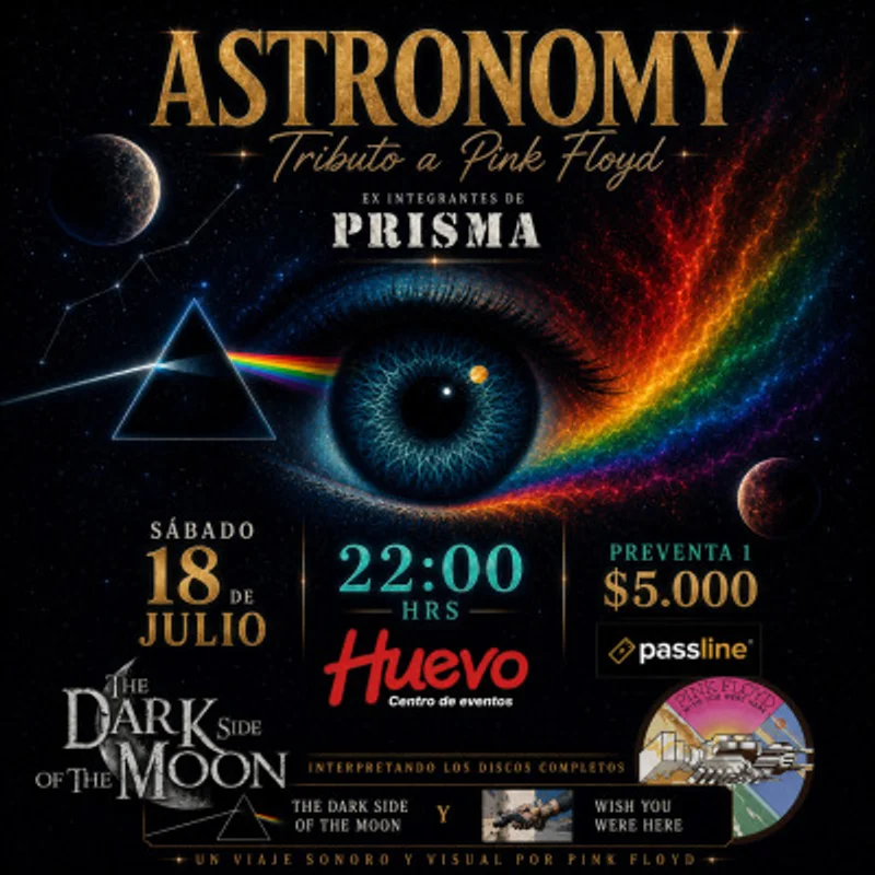 Astronomy Tributo a Pink Floyd en El Huevo