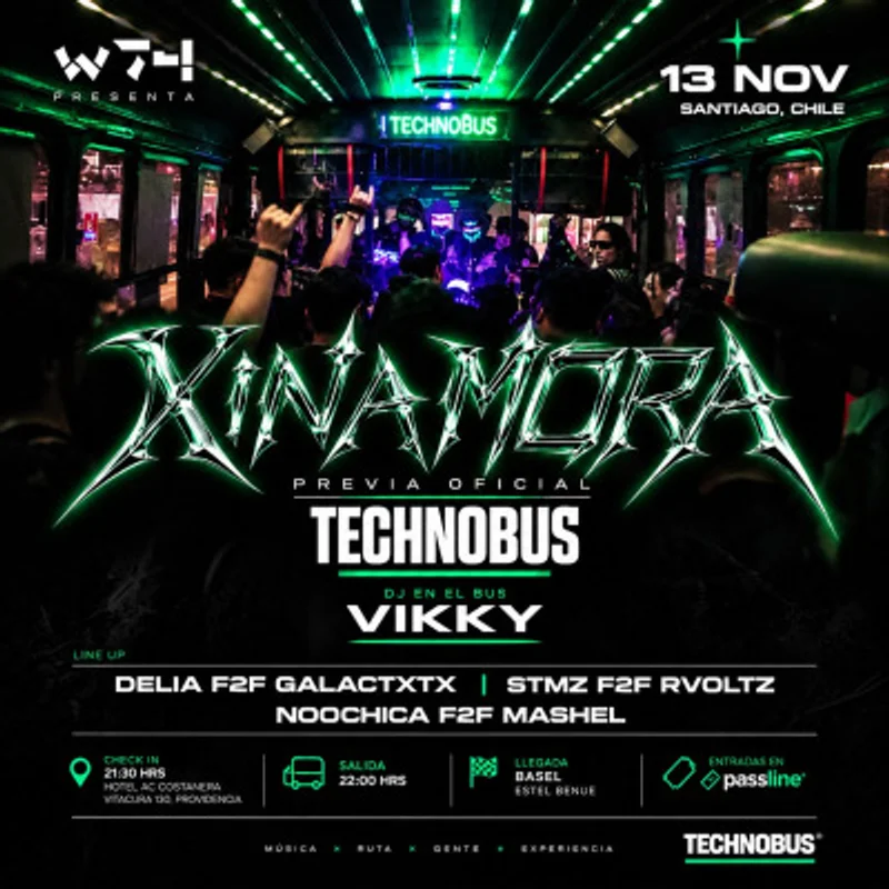 Technobus Previa Oficial Xina Mora