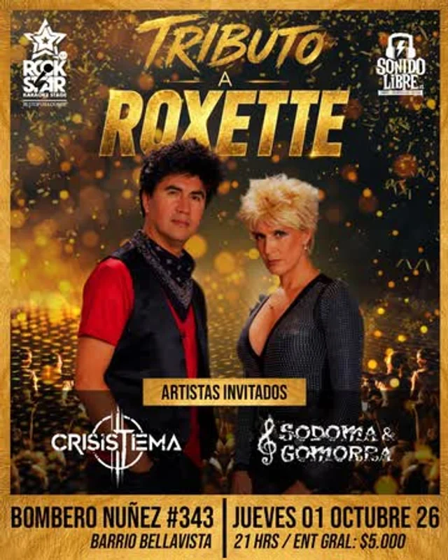 Tributo A Roxette En Rockstar Stage