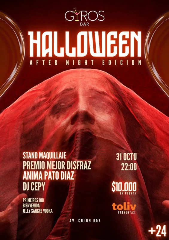 Halloween After Night Edición - Gyros Bar