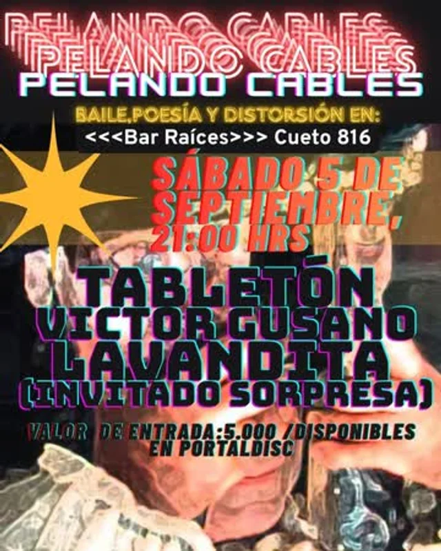 Pelando Cables En Bar Raíces
