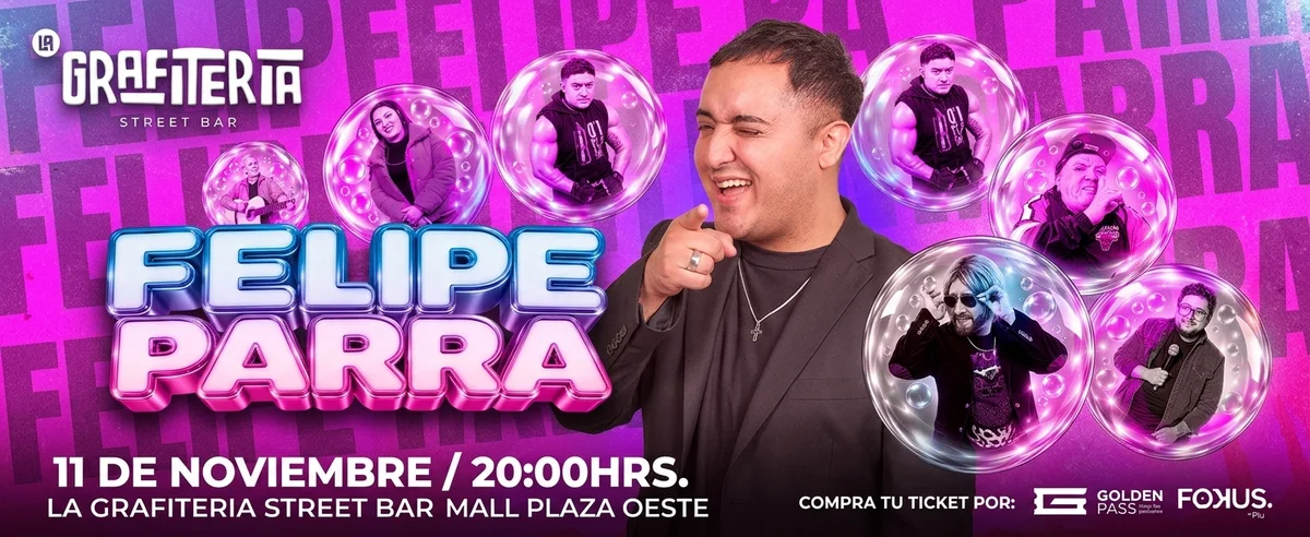 Felipe Parra en La Grafitería - Mall Plaza Oeste