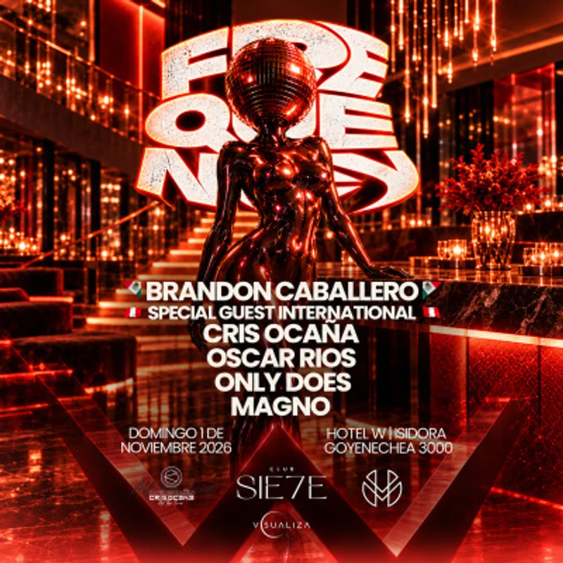 HOTEL W SANTIAGO x FREQUENCY | DOMINGO 1 DE NOVIEMBRE