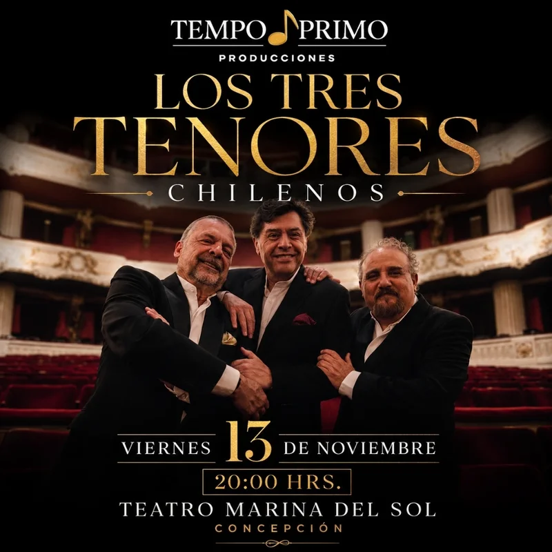 Los Tres Tenores Chilenos - Del Mediterraneo al Pacifico