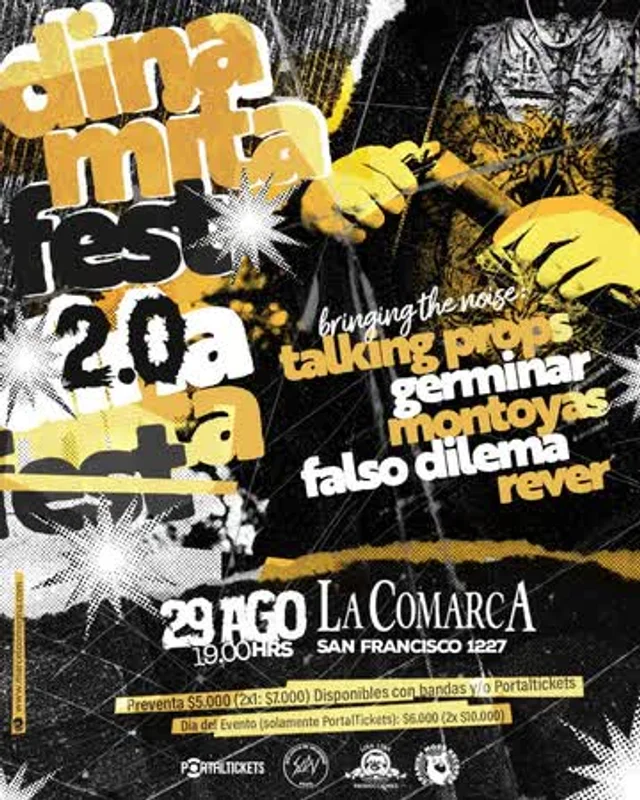¡Dinamita Fest 2.0! En La Comarca