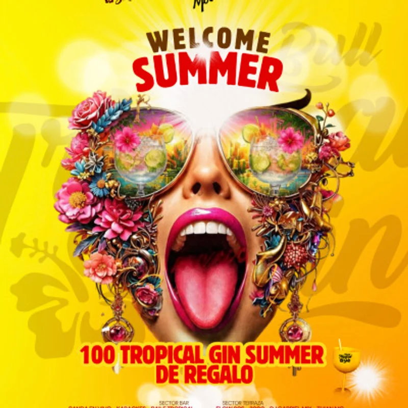 Welcome Summer🌴⛱️☀️100 Tropical Summer de regalo 🍹 By Blue Moon Coquimbo📍