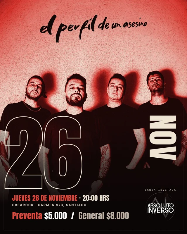 El Perfil De Un Asesino + Absoluto Inverso En Crearock