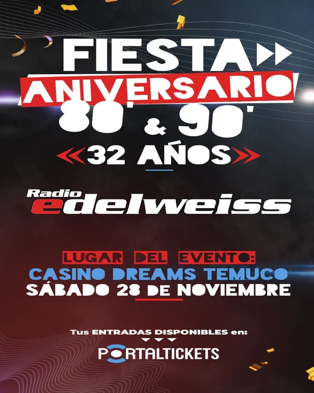 Fiesta Aniversario De Radio Edelweiss En Casino Dreams, Temuco