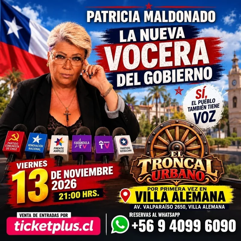 Patricia Maldonado La Nueva Vocera De Gobierno - Villa Alemana