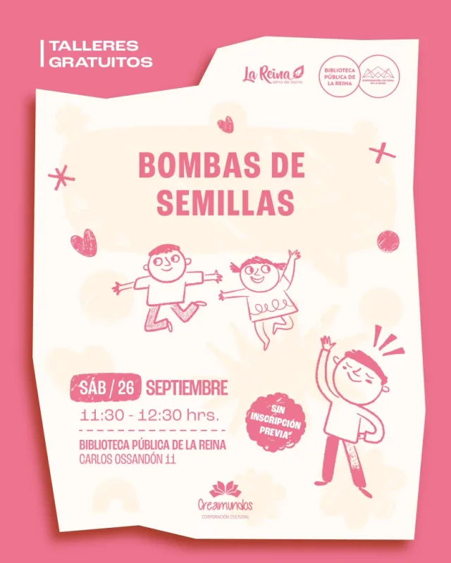Talleres familiares Creamundos 2026