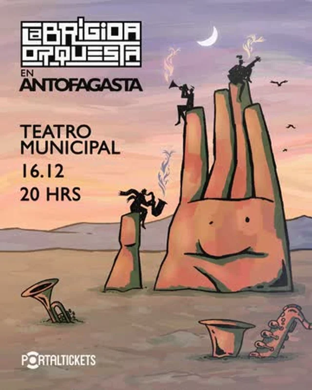 La Brígida Orquesta En El Teatro Municipal De Antofagasta