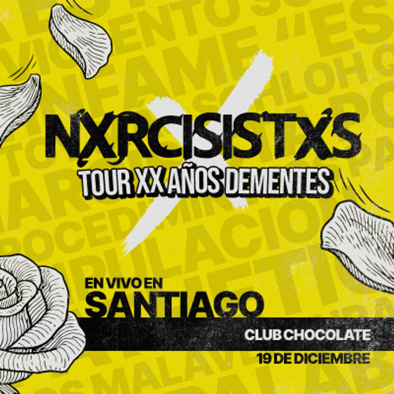 Nxrcicistxs - Tour Xx Años Dementes