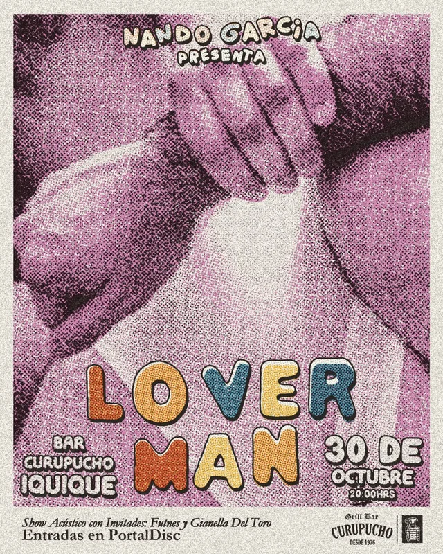 Nando García Presenta Loverman En Bar Curupucho, Iquique