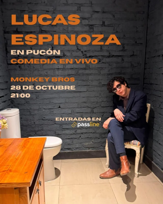 Lucas Espinoza En Pucón - Monkey Bros - 28 De Octubre
