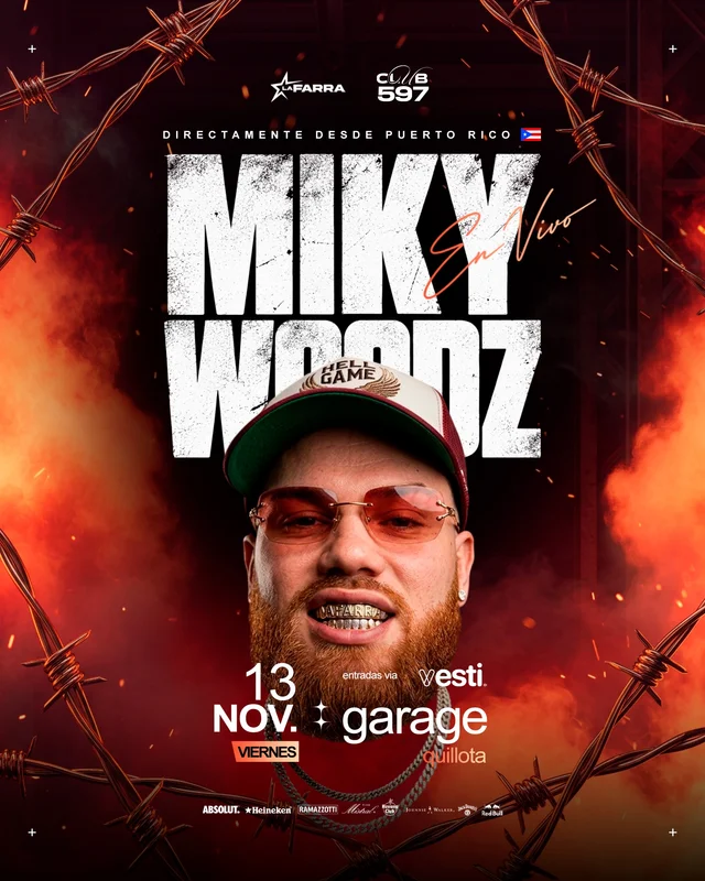 🇵🇷 Miky Woodz 🇵🇷 En Vivo “La Farra”