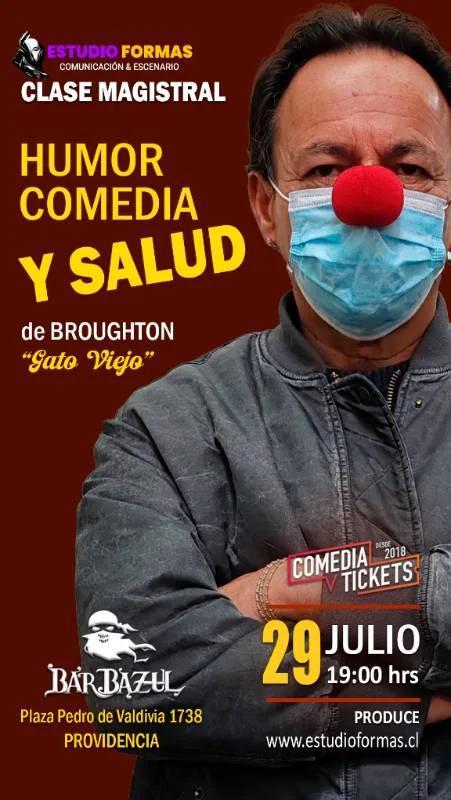 HUMOR, COMEDIA Y SALUD Clase Magistral