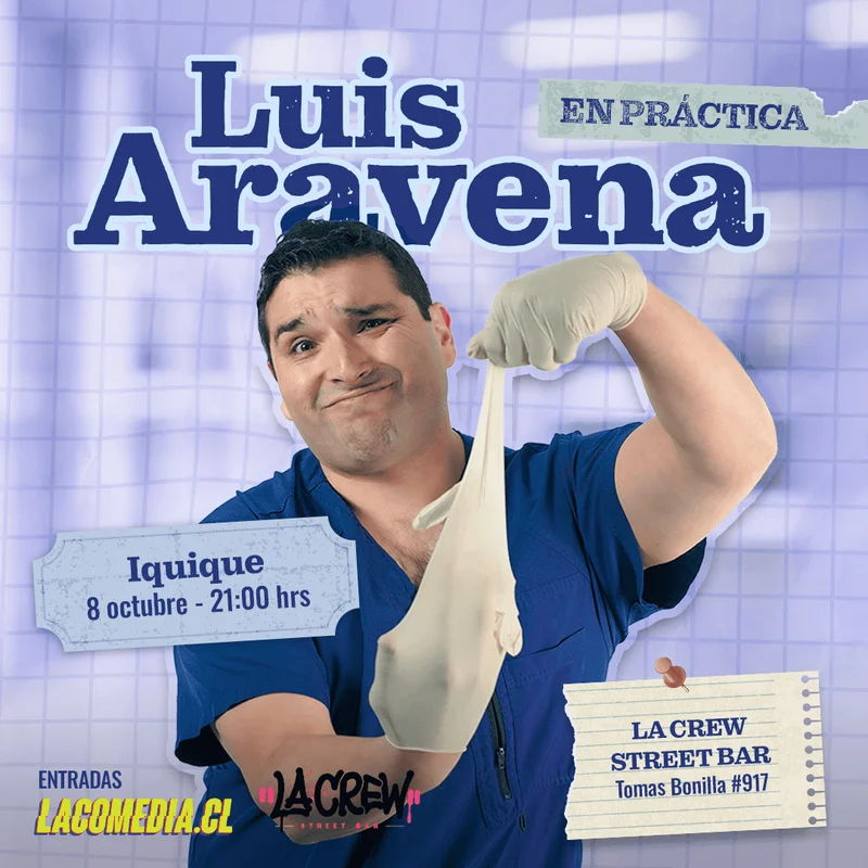 Luis Aravena en Iquique 08.10
