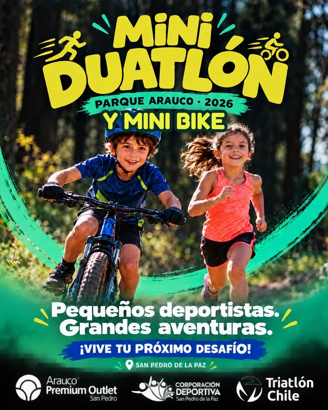 Mini Bike y Mini Duatlón - Parque Arauco Outlet Premium