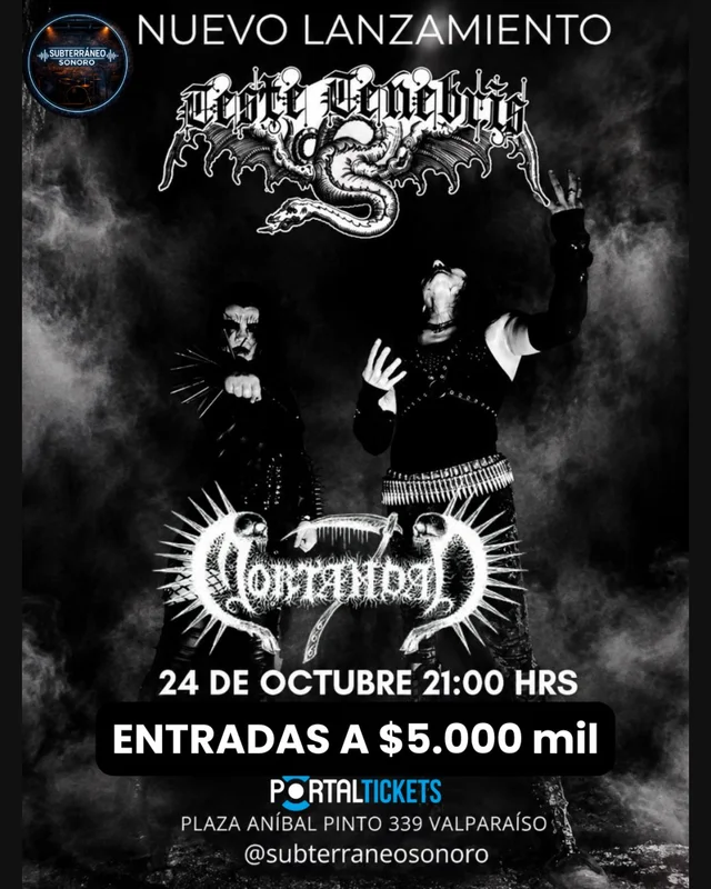 Lanzamiento Testetenebris En Poseidón Bar, Valparaíso