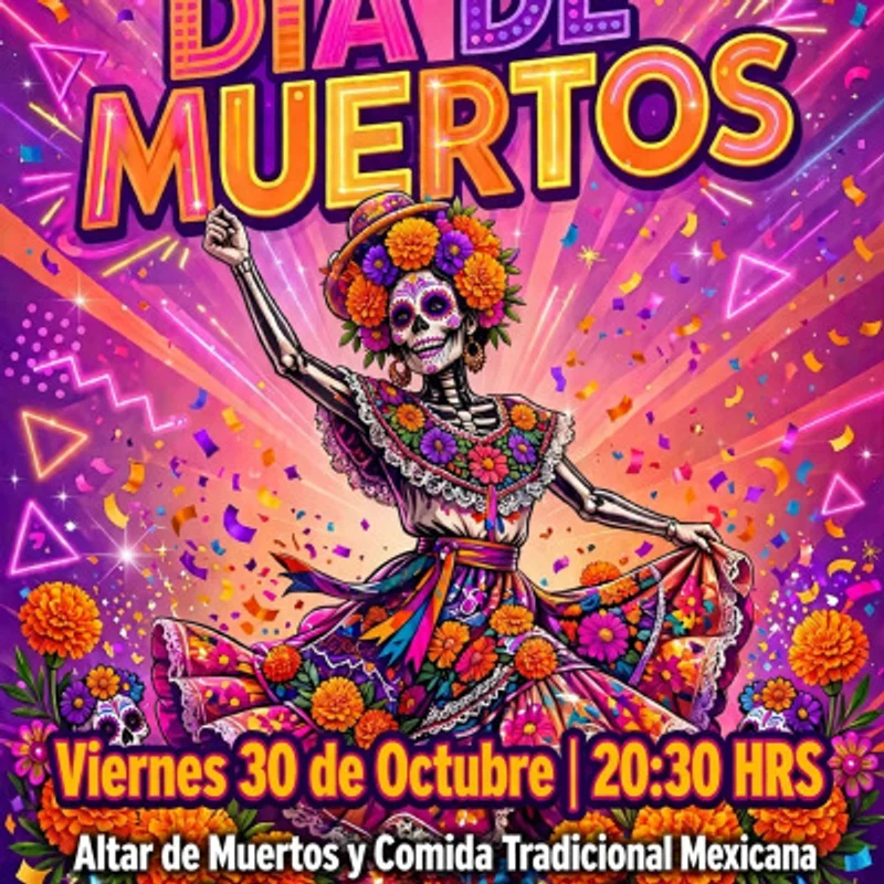 Dia De Muertos En La Chimenea