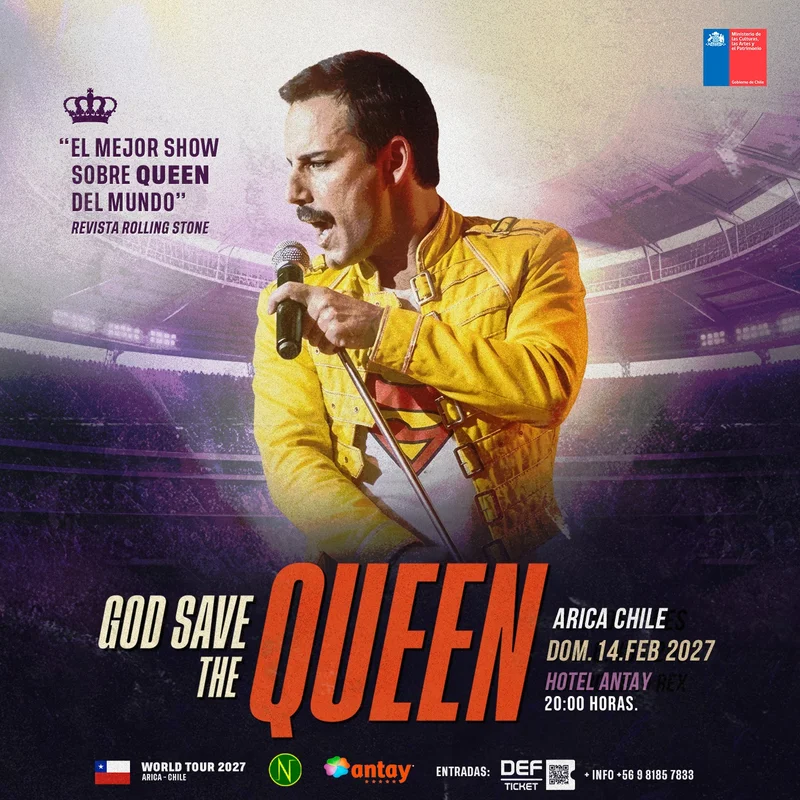 God Save The Queen – Hotel Antay Arica