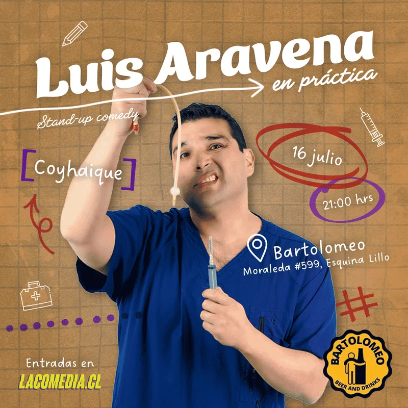 Luis Aravena en Coyhaique