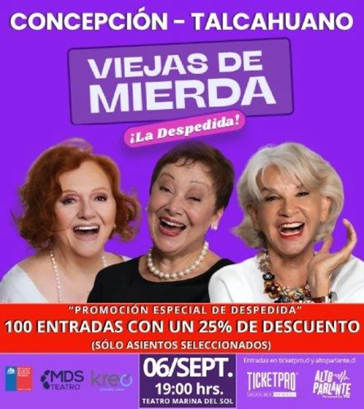 Viejas De Mierda La Despedida - Concepcion - Talcahuano