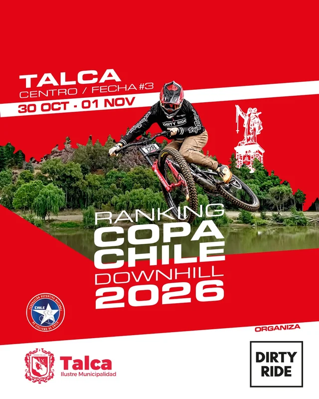 Ranking Copa Chile Downhill Talca 2026