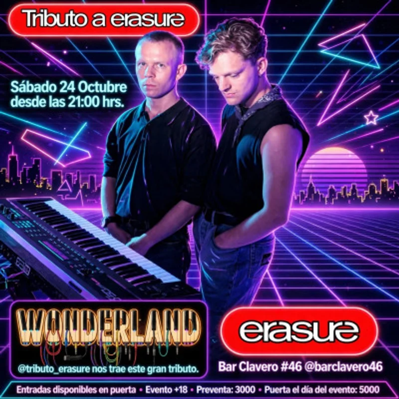 Tributo a Erasure - Wonderland
