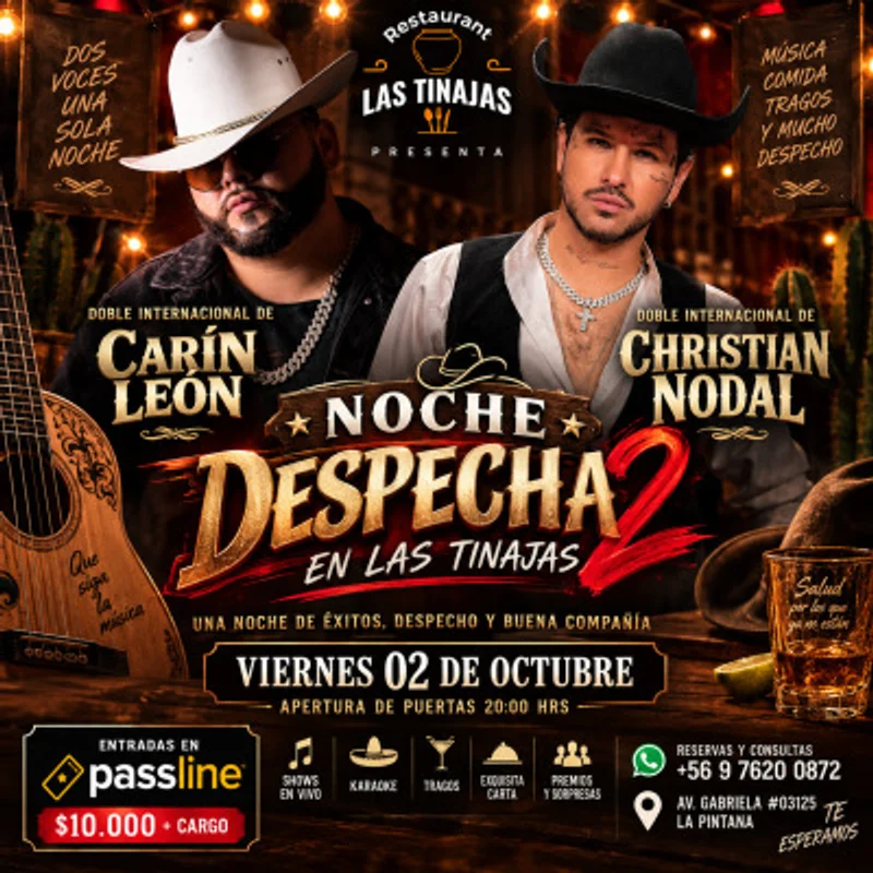 Noche Despecha2 en Las Tinajas