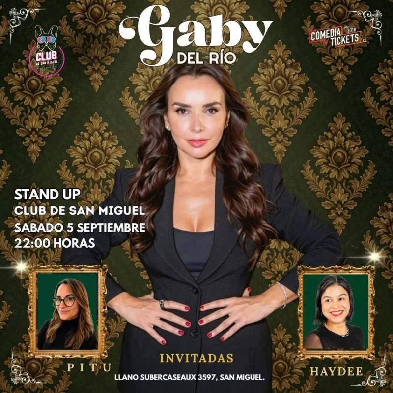 Gaby del Rio en Club de San MIguel