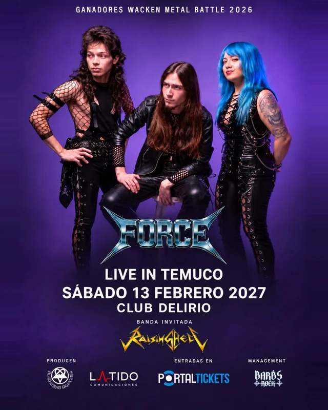 ⚡ Force Live In Temuco 2027 ⚡ Presentado Por Latido Comunicaciones En Club Delirio, Temuco