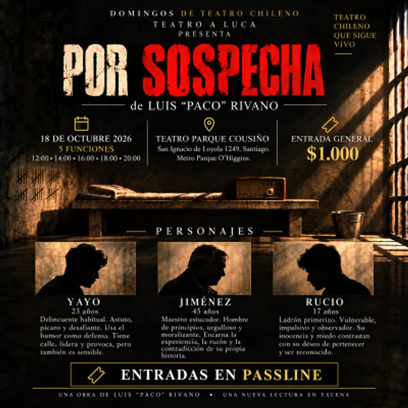 Domingos de Teatro Chileno - Teatro a Luca.