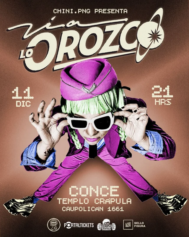 Chini.Png Lanzamiento Disco Via Lo Orozco En Templo Crápula, Concepción