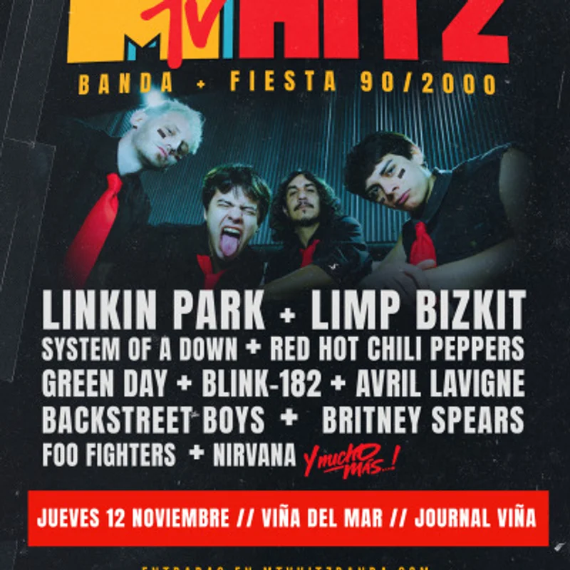 Mtv hitz tributo a Mtv en Journal Viña