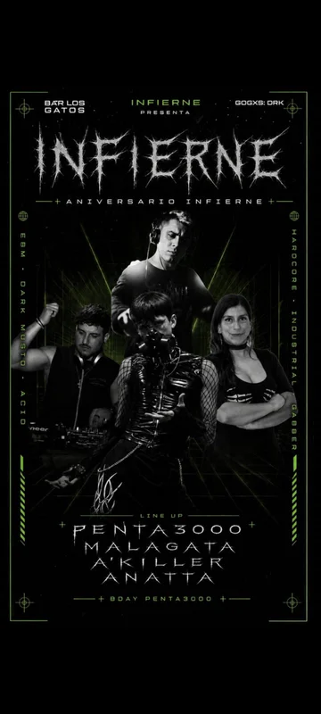 Aniversario Infierne - Bday Penta 3000