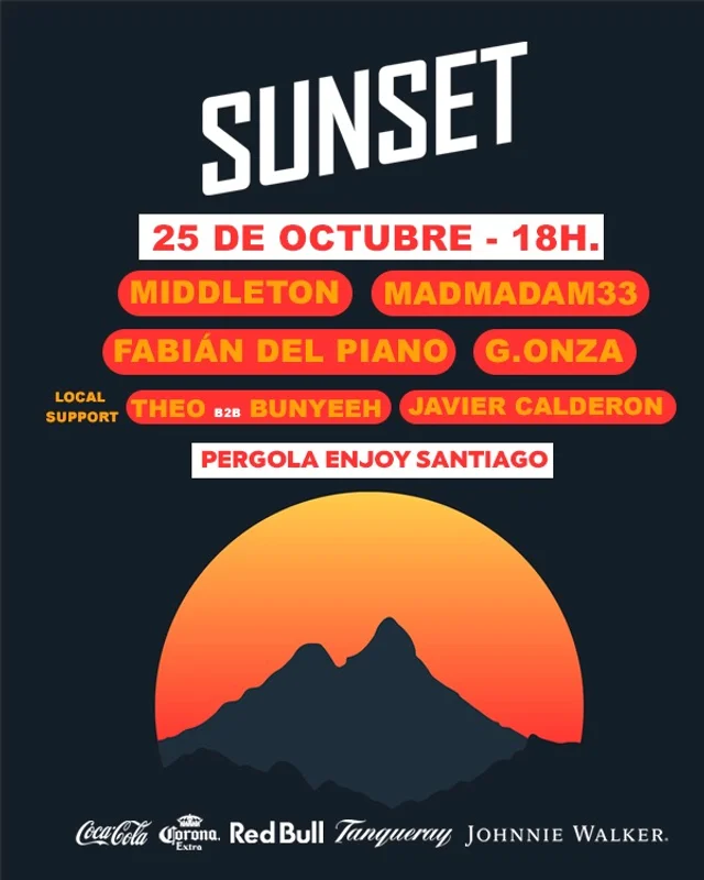SUNSET Domingo 25 oct