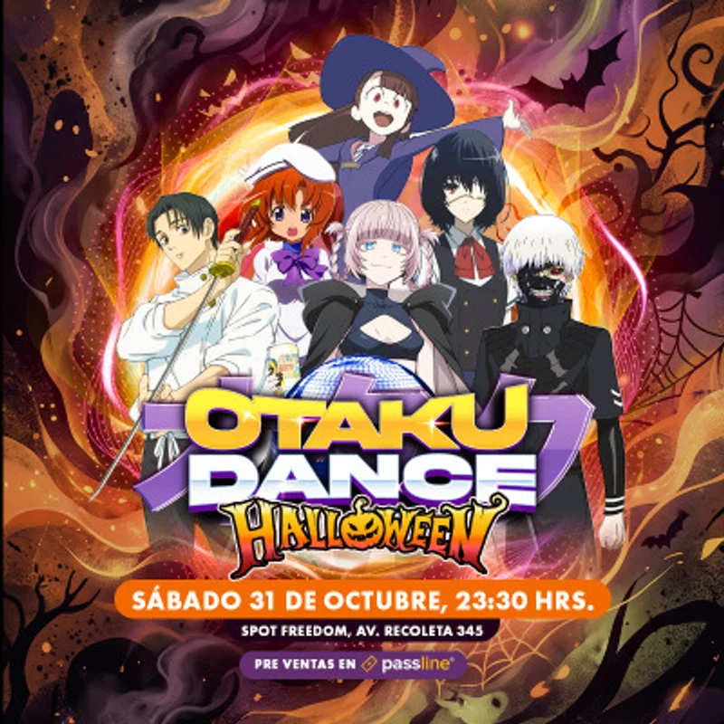 OTAKU DANCE HALLOWEEN, Sábado 31 Oct, Spot Freedom