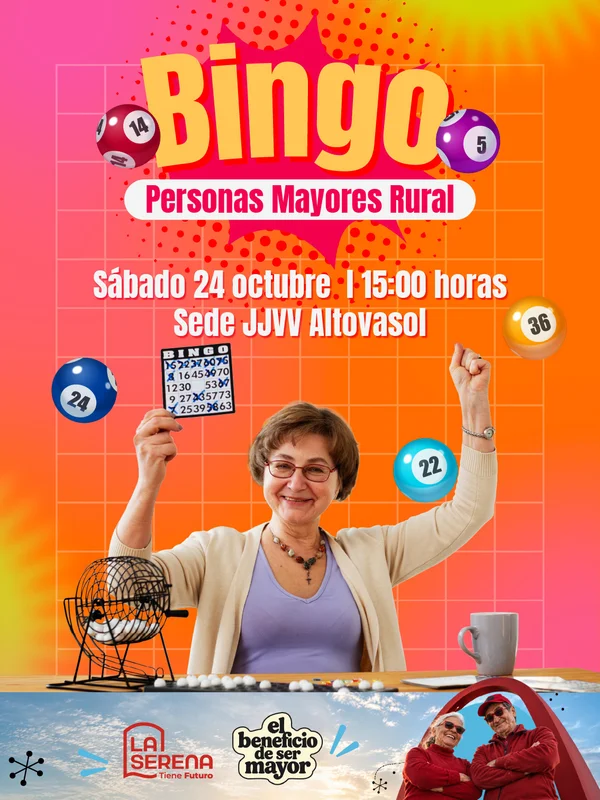 Bingo Personas Mayores Rural