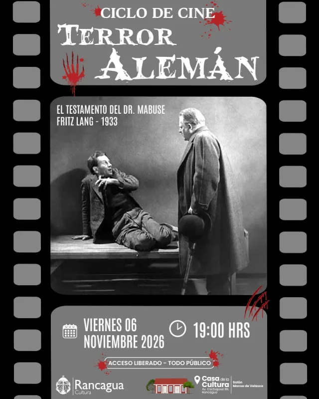 El terror Alemán continúa en casa de la cultura