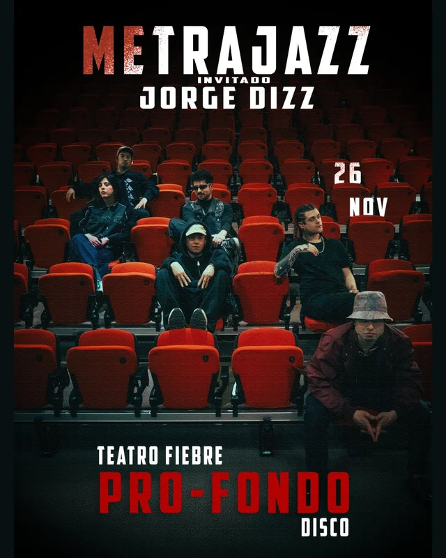 Evento Profondos Metrajazz + Jorge Dizz En Teatro Fiebre