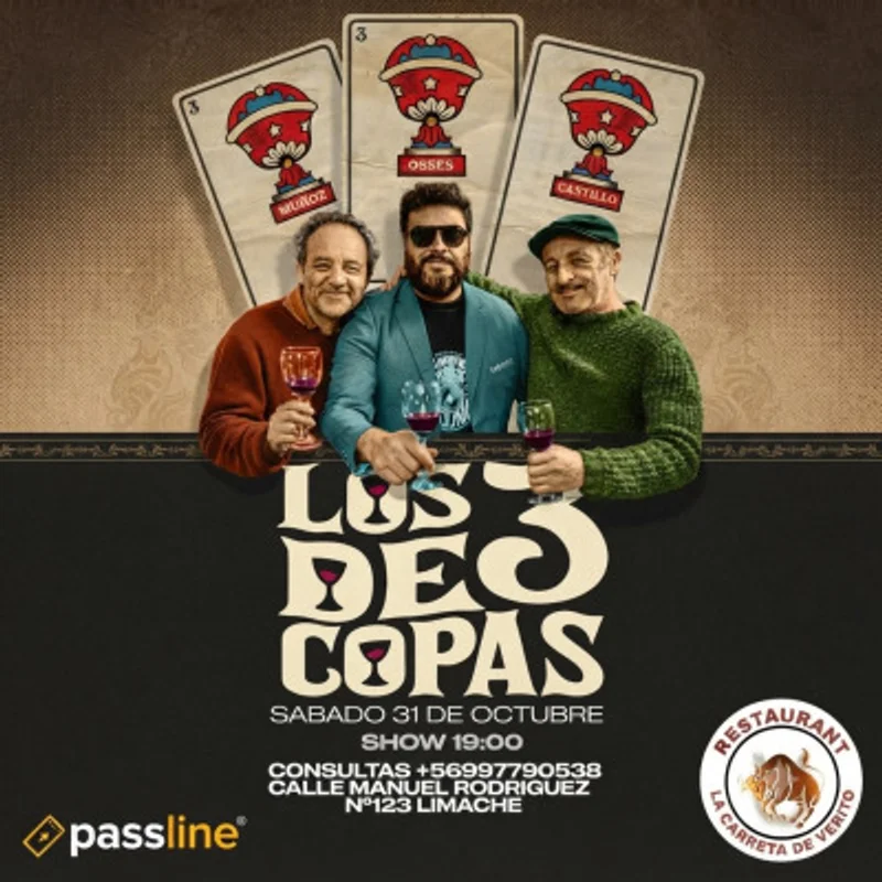 Los 3 de Copas  En Limache
