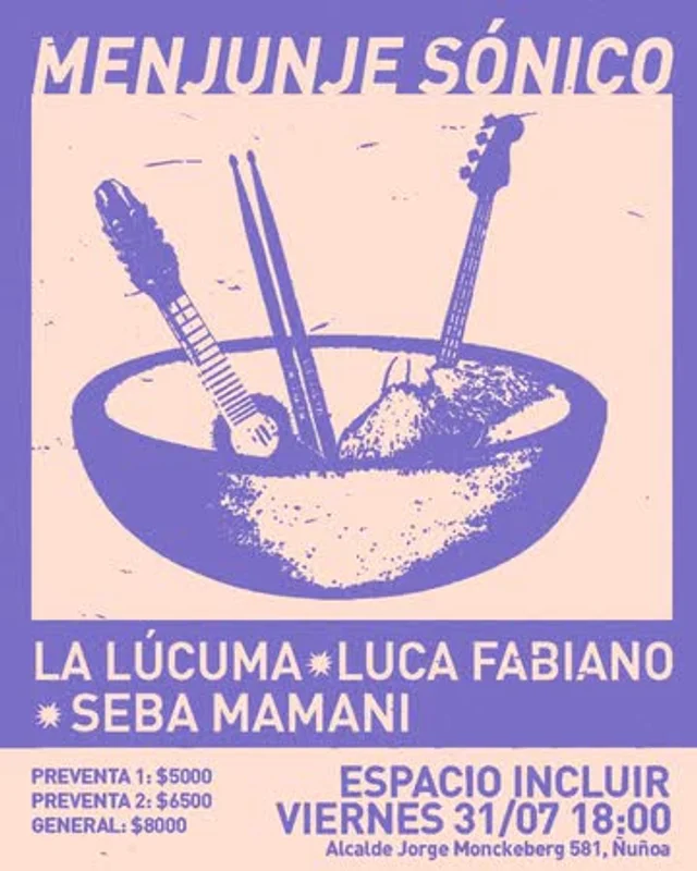 Menjunje Sónico En Espacio Incluir