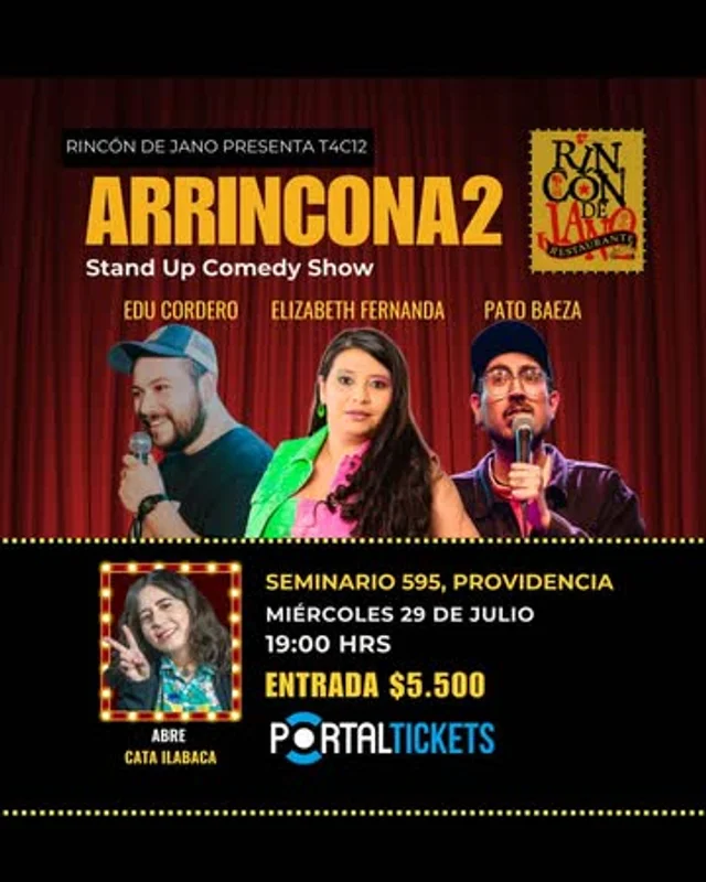 Arrincona2: Stand Up Comedy En El Rincón De Jano