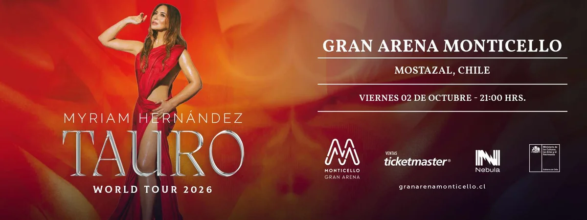 Myriam Hernandez - Tauro World Tour 2026