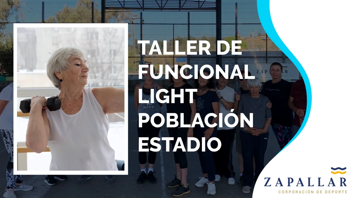 Taller de Funcional Light Tercera Edad- Población Estadio Invierno 2026
