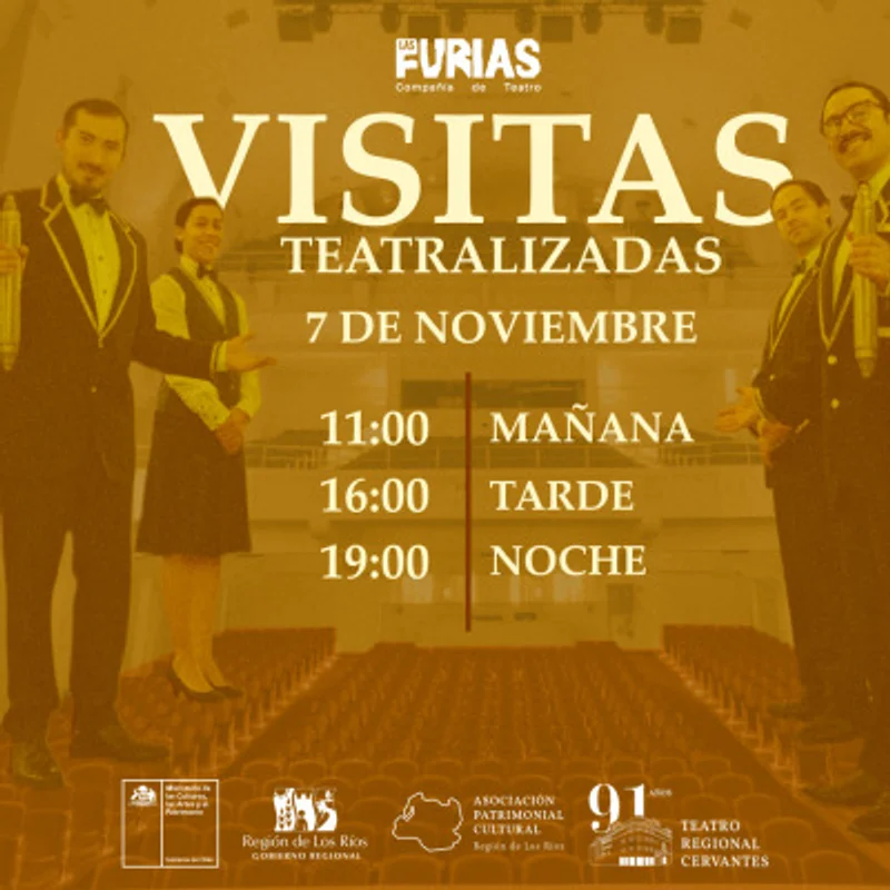 Visitas Teatralizadas al Teatro Regional Cervantes