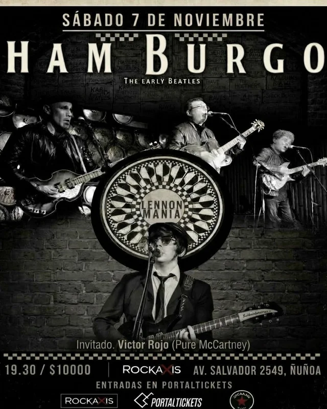 Hamburgo + Lennonmania En Rockaxis