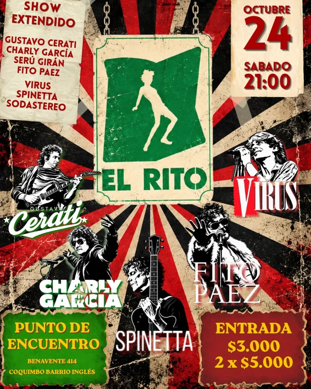 Rock Argentino En Punto De Encuentro, Coquimbo
